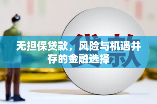 三乡无担保贷款，风险与机遇并存的金融选择