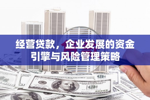 三乡经营贷款，企业发展的资金引擎与风险管理策略