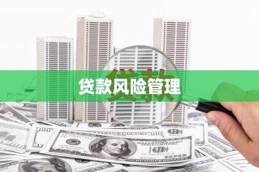 三乡贷款风险管理