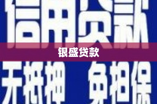 三乡银盛贷款