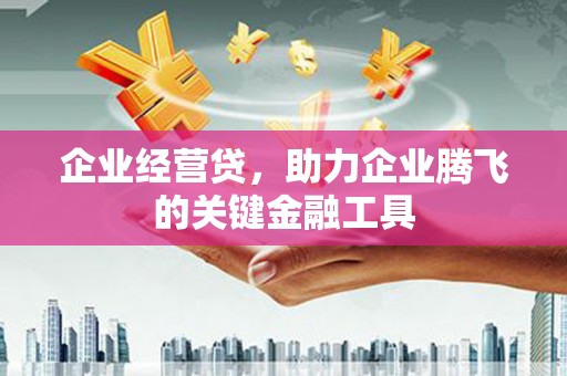 三乡企业经营贷，助力企业腾飞的关键金融工具