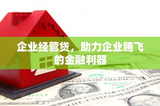 三乡企业经营贷，助力企业腾飞的金融利器