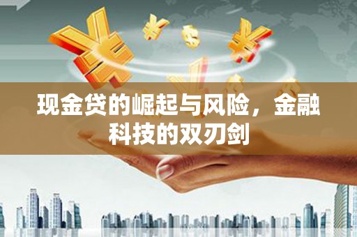 三乡现金贷的崛起与风险，金融科技的双刃剑