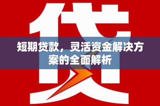 三乡短期贷款，灵活资金解决方案的全面解析