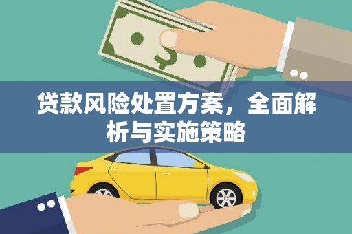 三乡贷款风险处置方案，全面解析与实施策略